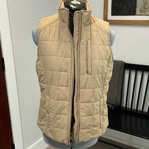 Tan Ralph Lauren Puffer Vest Sz. M